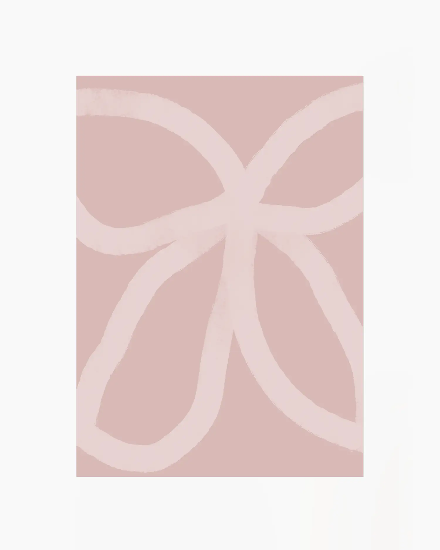 Warm, minimalist wall art in white tones on a light background.