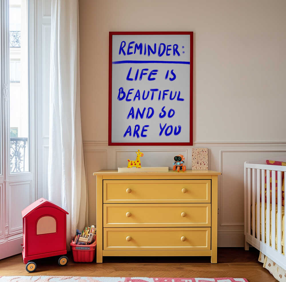 Vakker Påminnelse Plakat