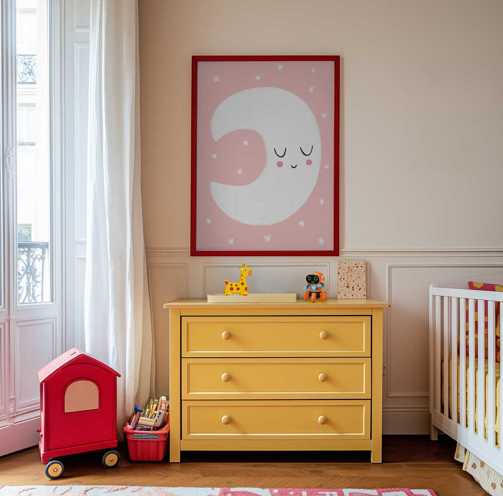 Lille Rosemåne Plakat