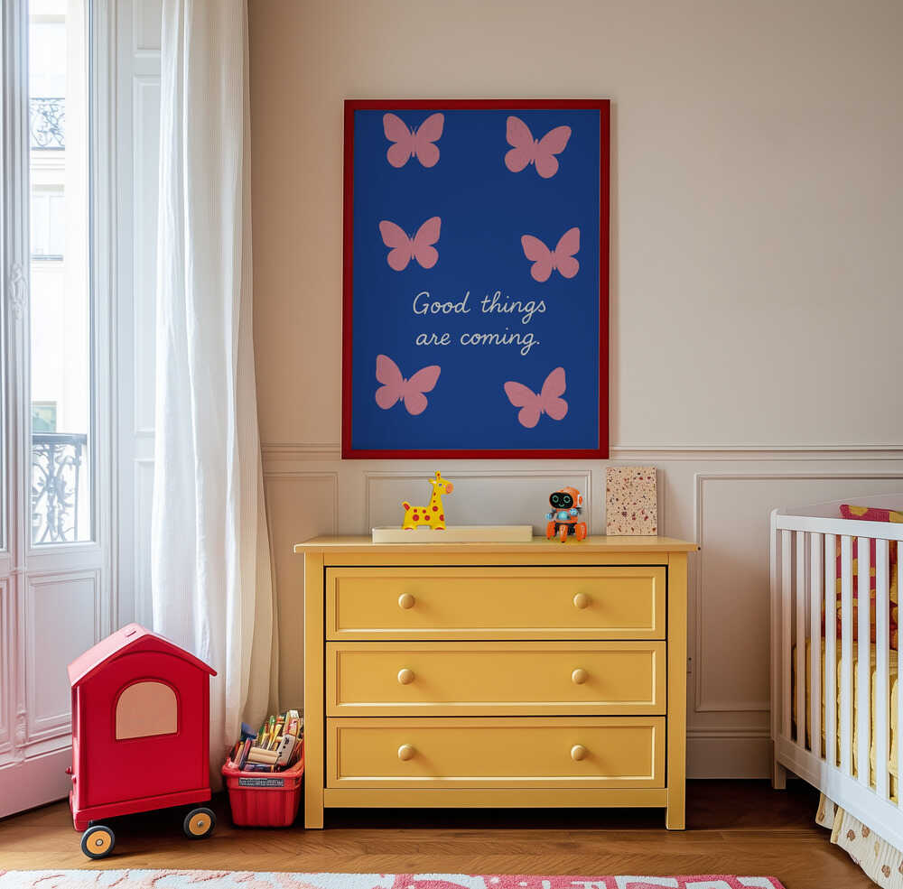 Sommerfuglvisk Plakat