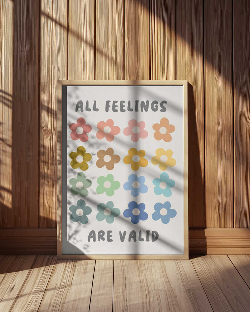 All Feelings Are Valid Plakat