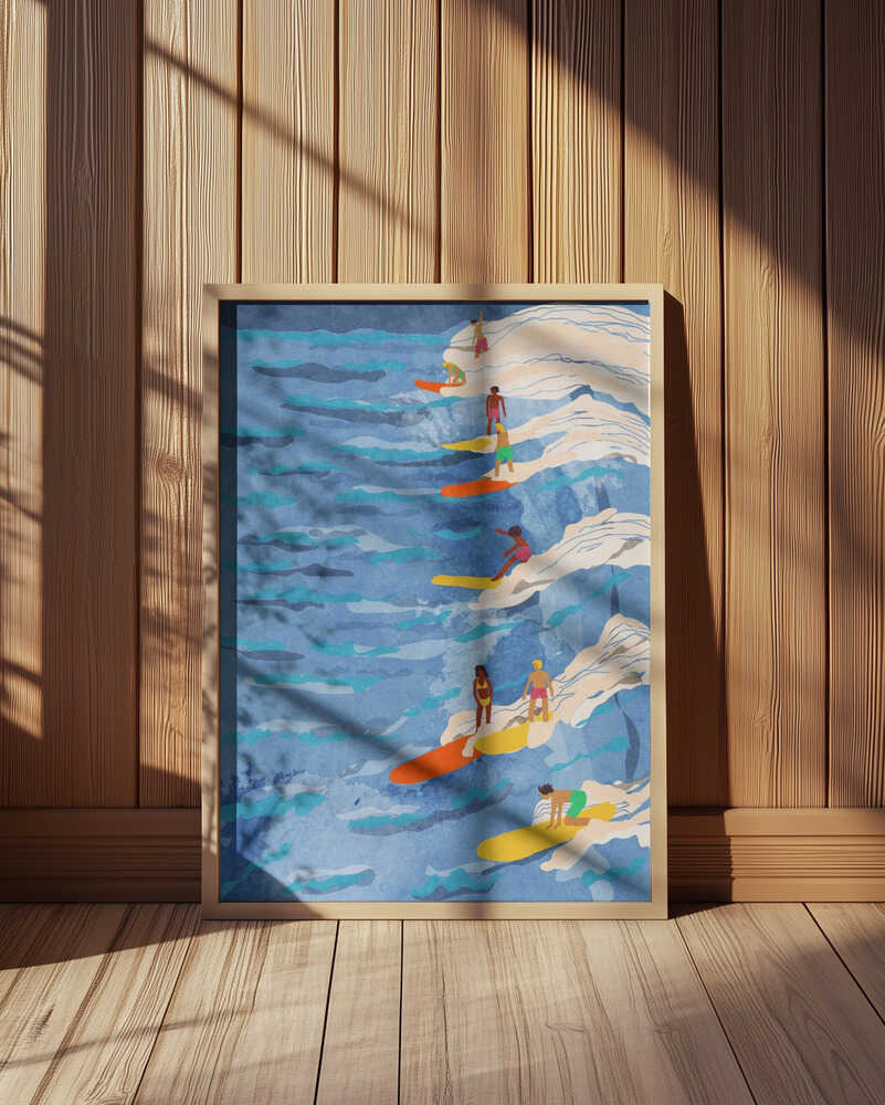 Chill Surfing Plakat