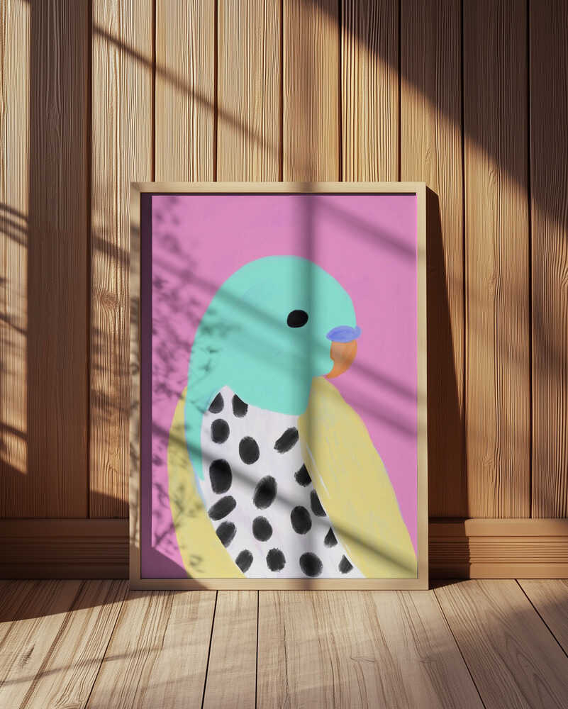 Prikkete Undulat Plakat