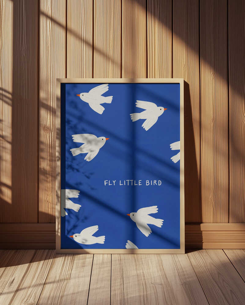 Fly Lille Fugl Plakat