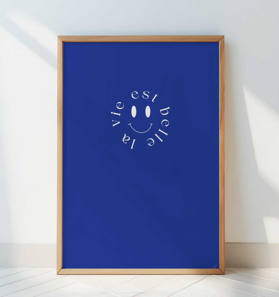 La Vie Est Belle Plakat