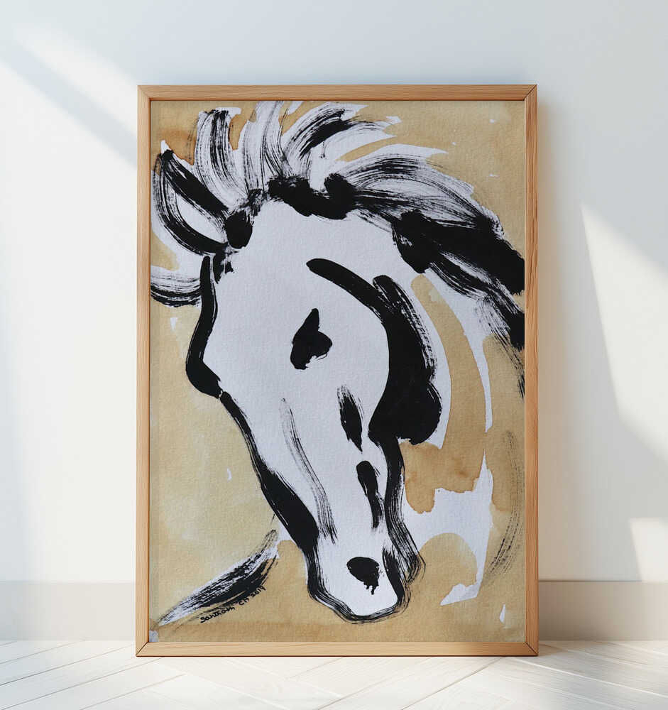 Rørende Hesteharmoni Plakat