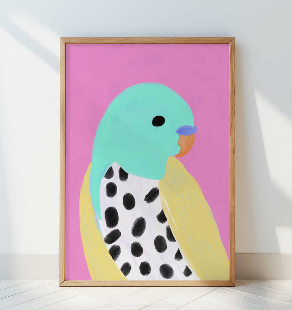 Prikkete Undulat Plakat