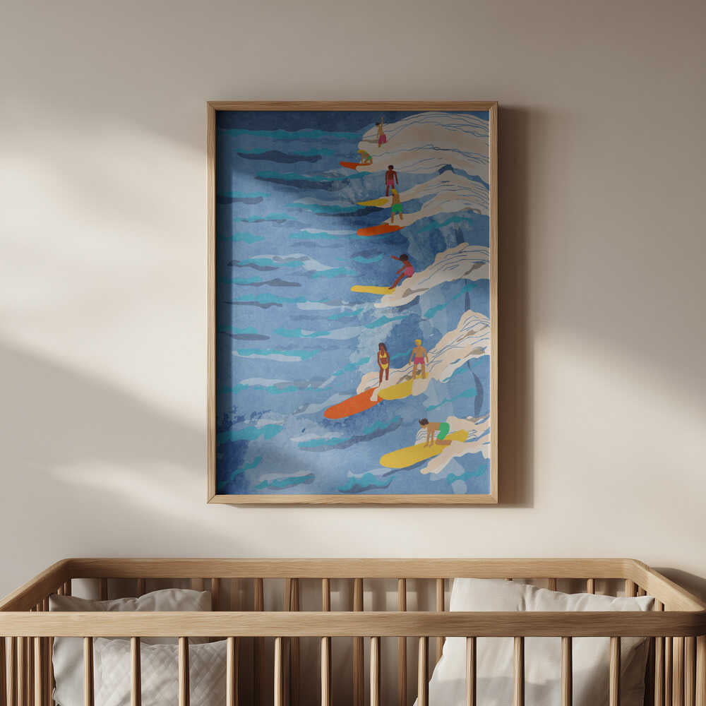 Chill Surfing Plakat