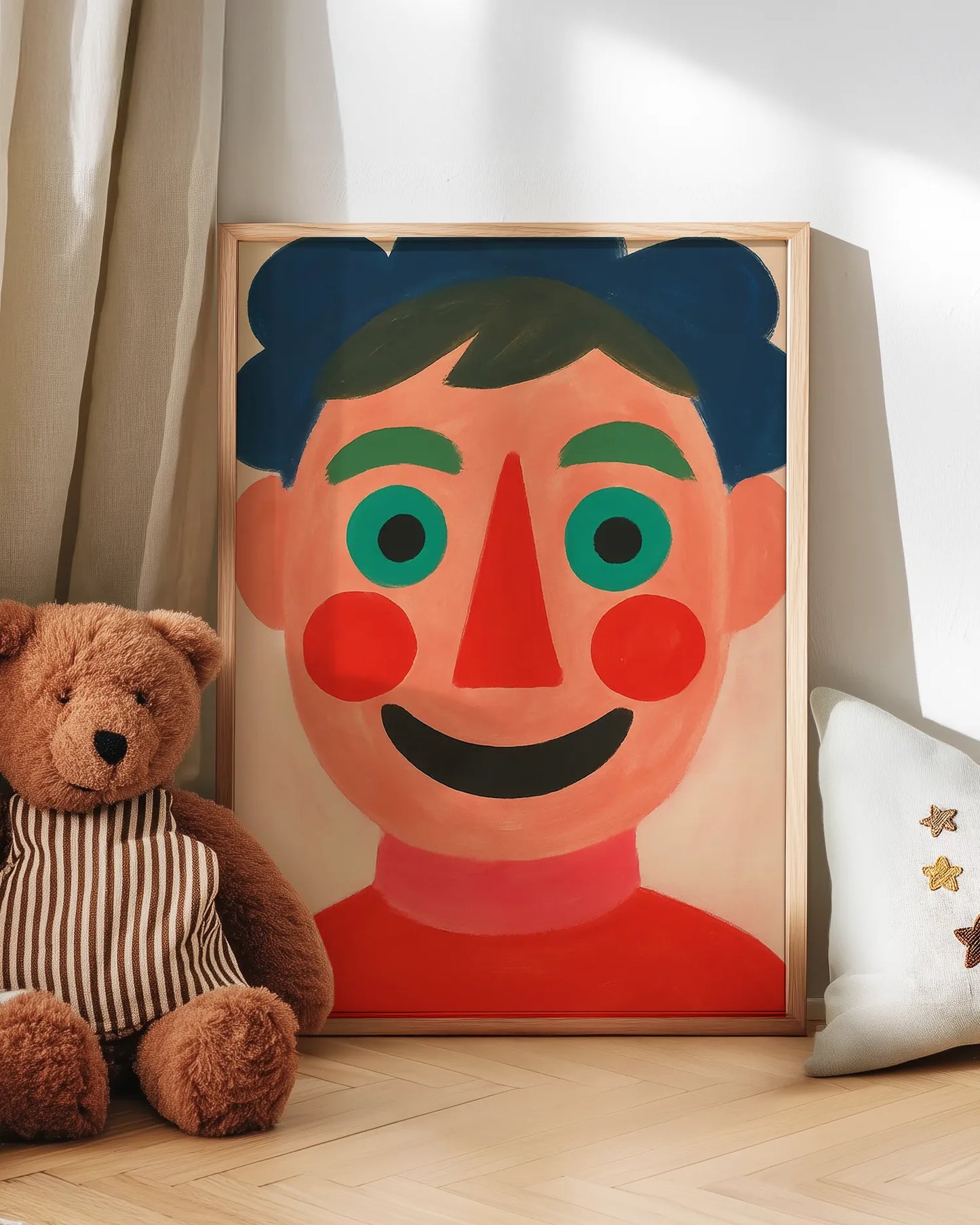 Mom, Mud & Monster Trucks Beige Plakat