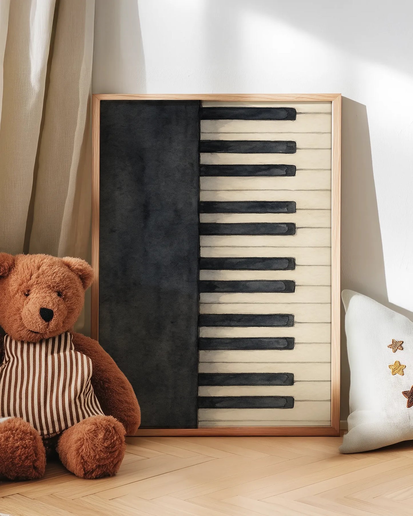 Mom, Mud & Monster Trucks Beige Plakat