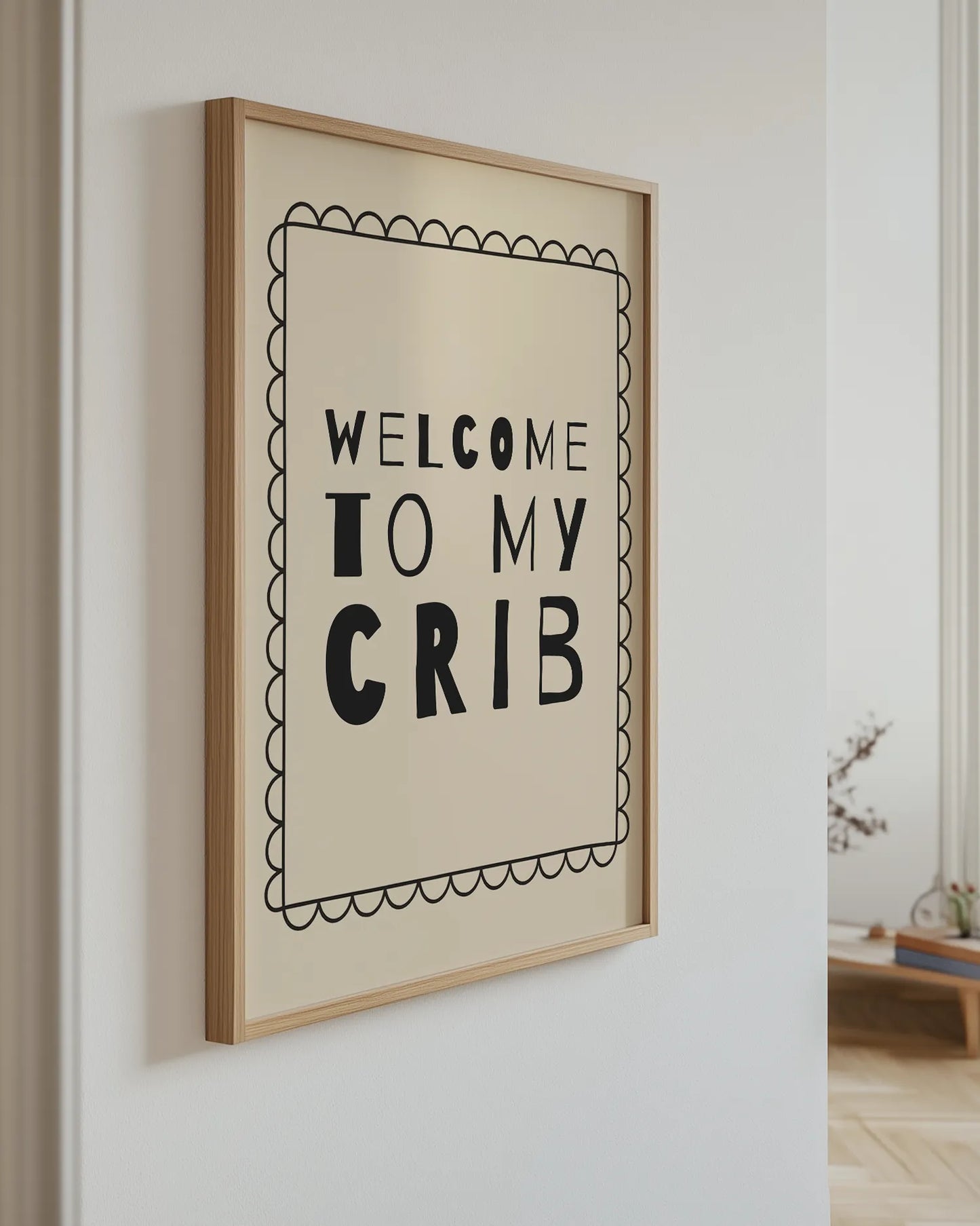 Mom, Mud & Monster Trucks Beige Plakat