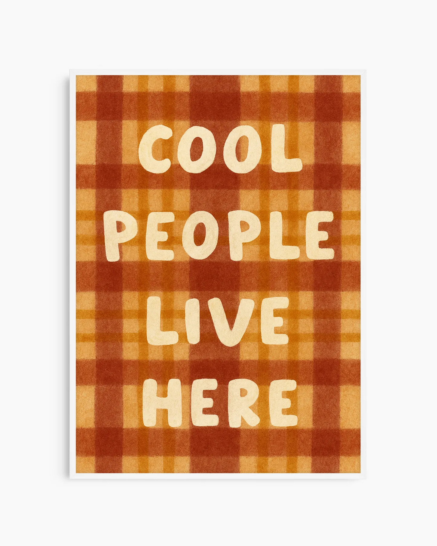 Cool People Live Here Poster