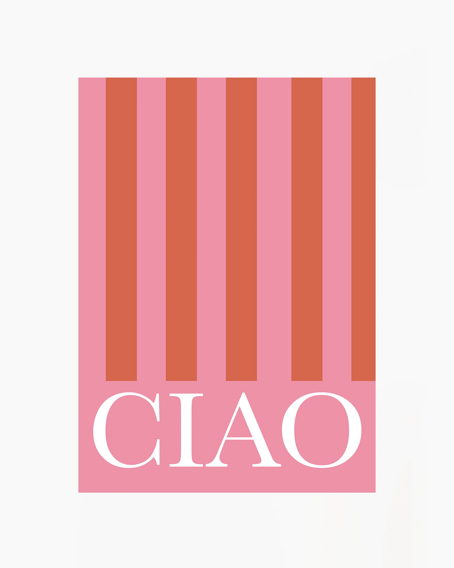 Ciao Striper Plakat