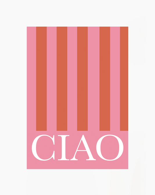 Ciao Striper Plakat