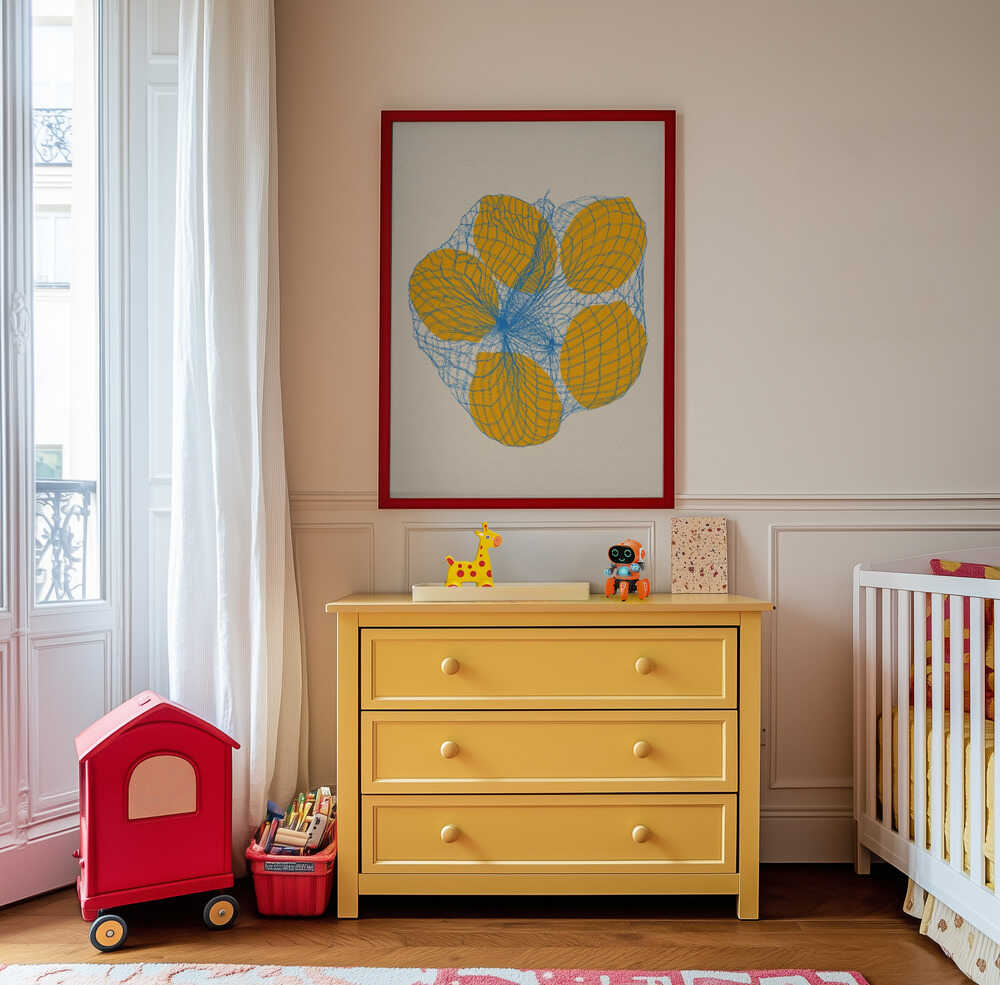 Sitroner i Nett Plakat