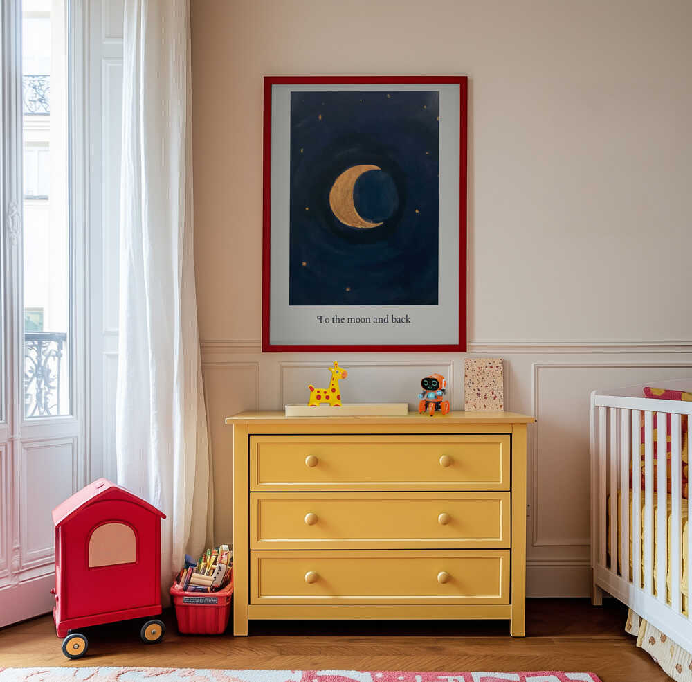 Til Månen og Tilbake Plakat