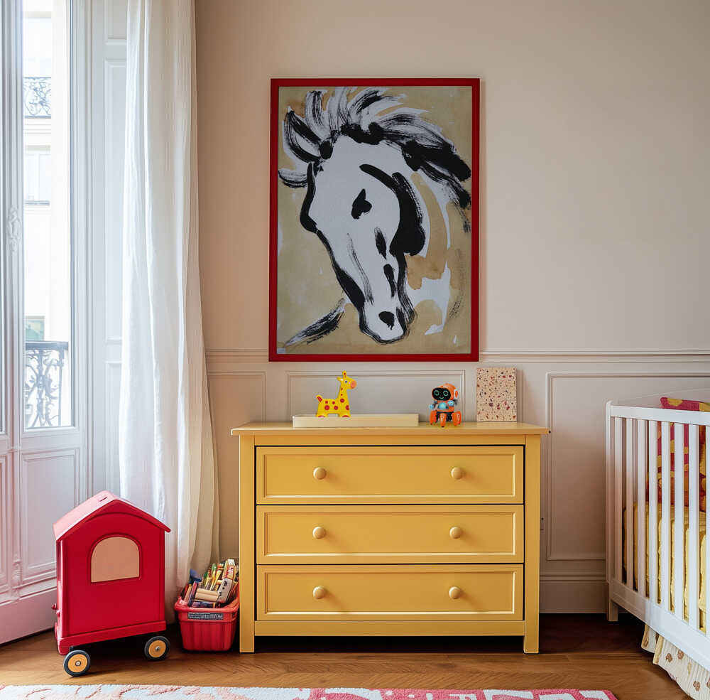 Rørende Hesteharmoni Plakat