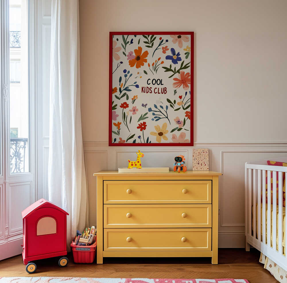 Blomstrende Moro Plakat