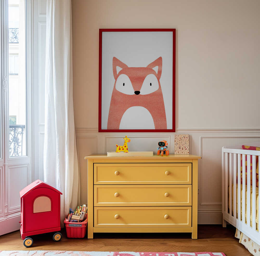 Reven i Akvarell Plakat