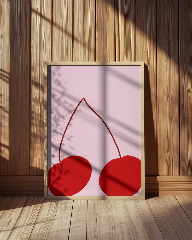 Kirsebær Duo Fryd Plakat