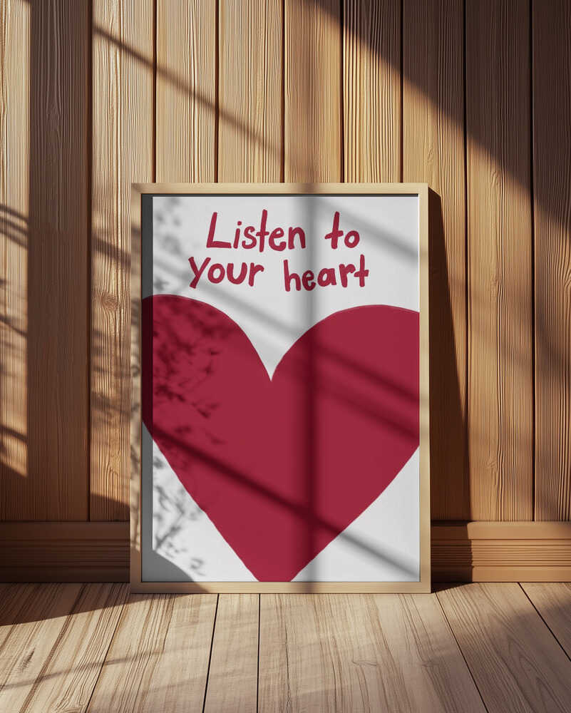 Hjertets Hvisken Plakat