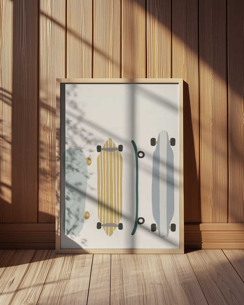 Rolige Ryttere Plakat