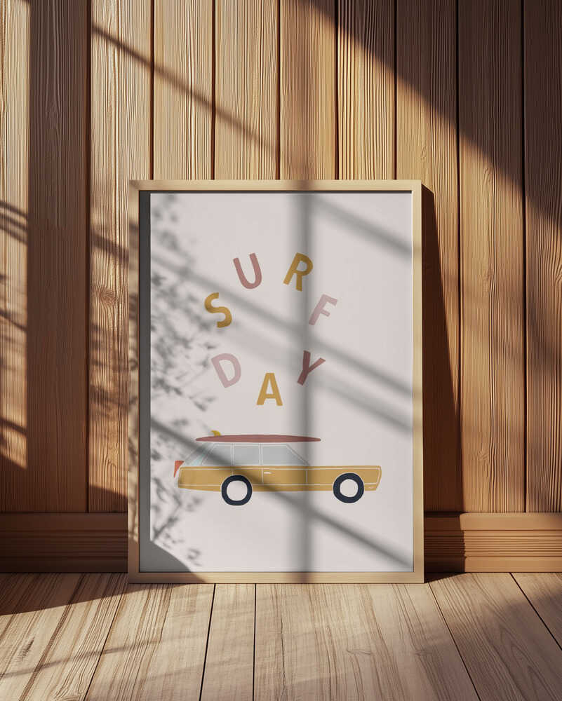 Retro Surfstemning Plakat