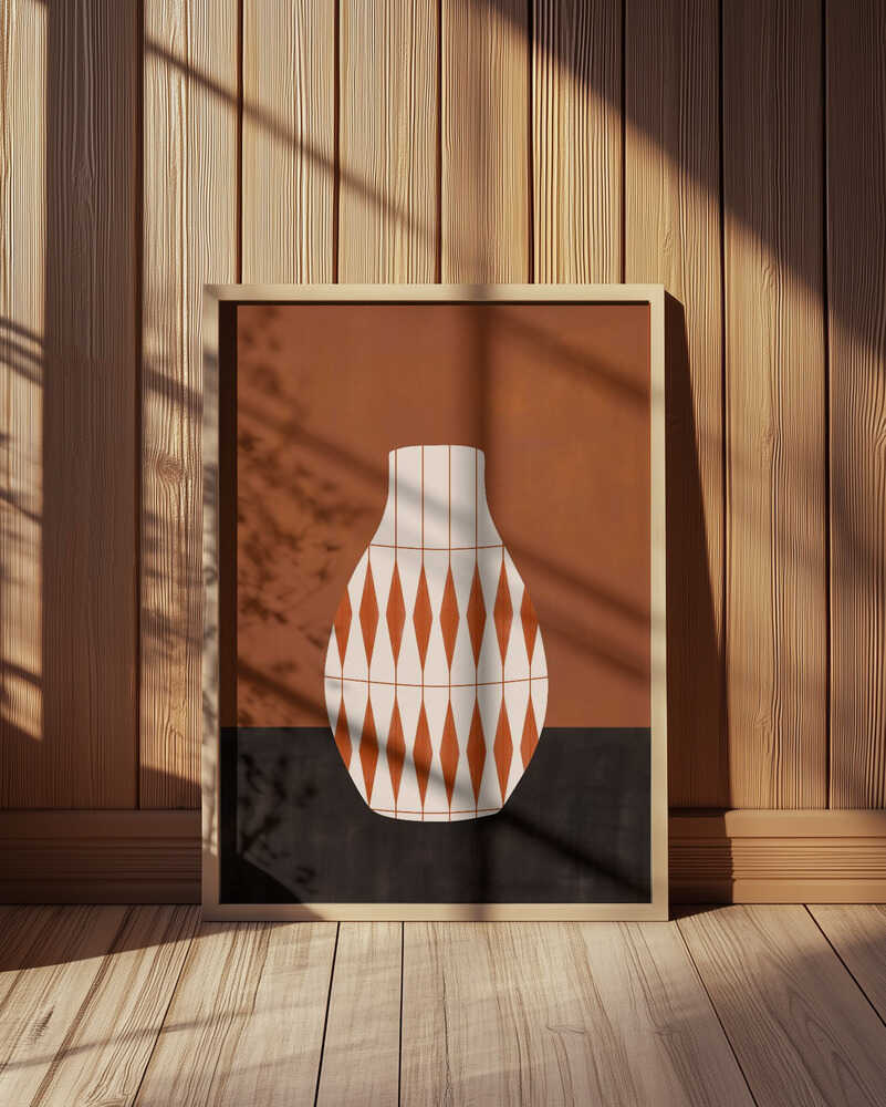Terrakotta Vase Plakat