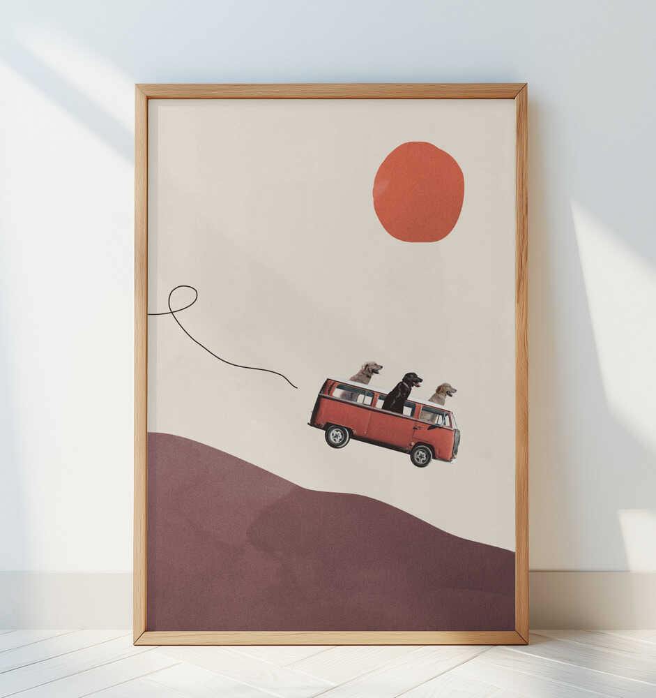 Poter på Veien Plakat