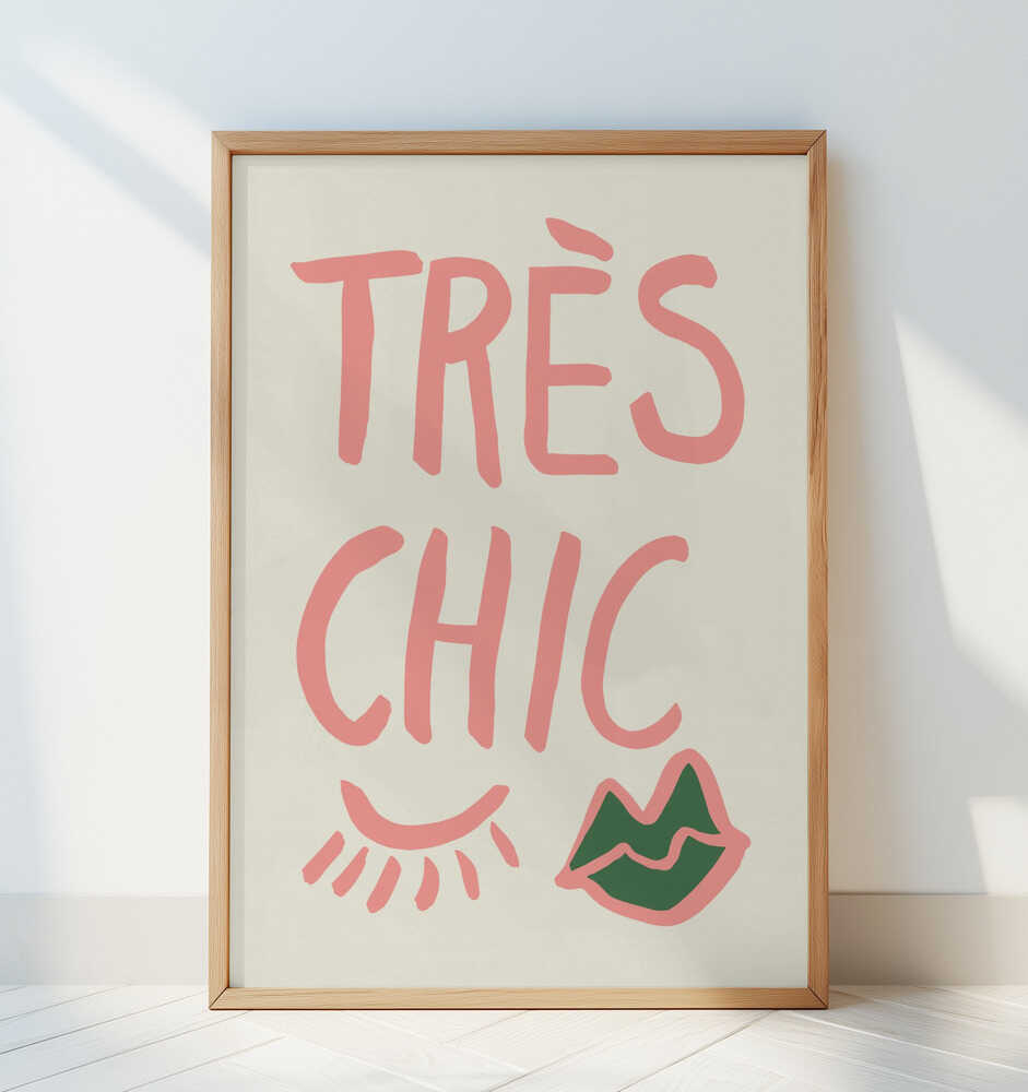 Très Chic Plakat