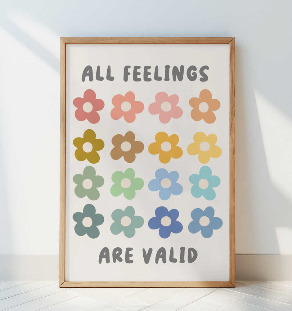 All Feelings Are Valid Plakat