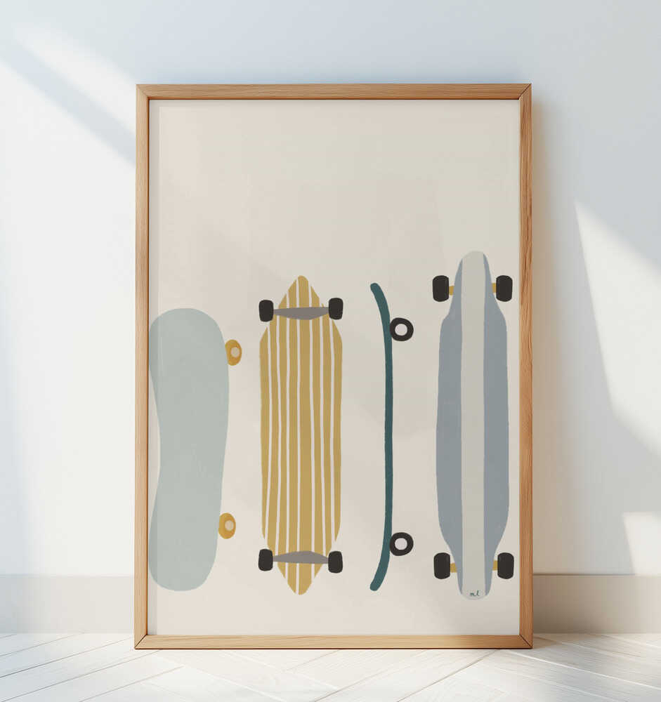 Rolige Ryttere Plakat