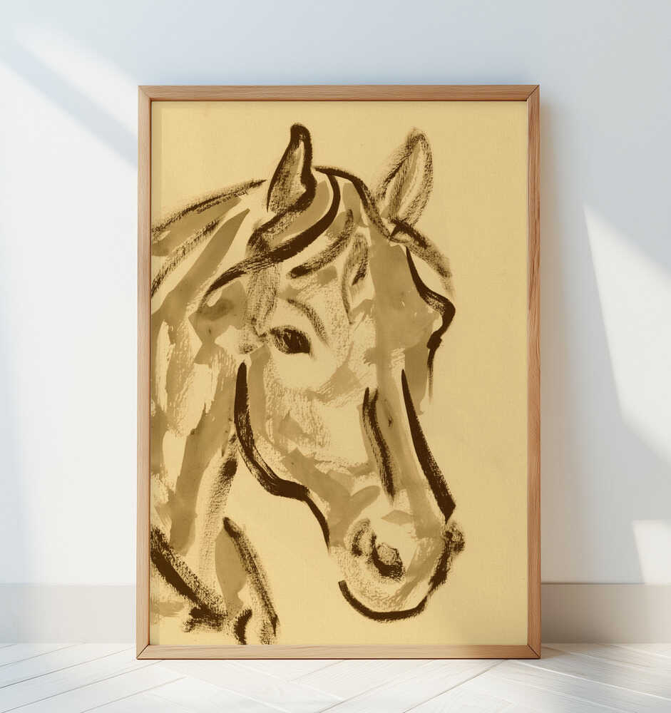 Galopperende Eleganse Plakat