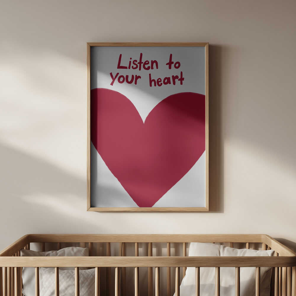 Hjertets Hvisken Plakat