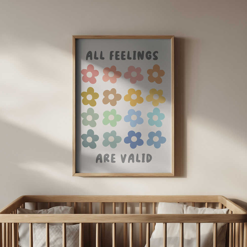 All Feelings Are Valid Plakat