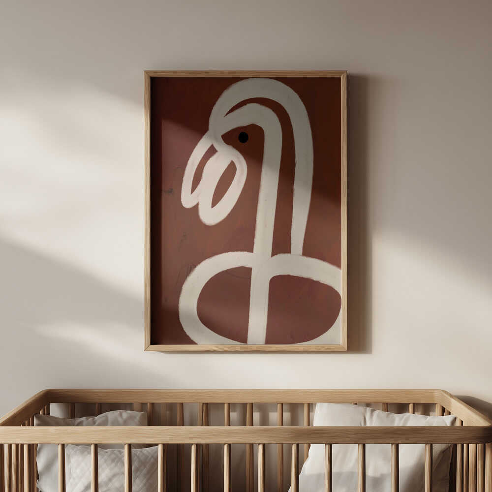 Curved Serenity Plakat